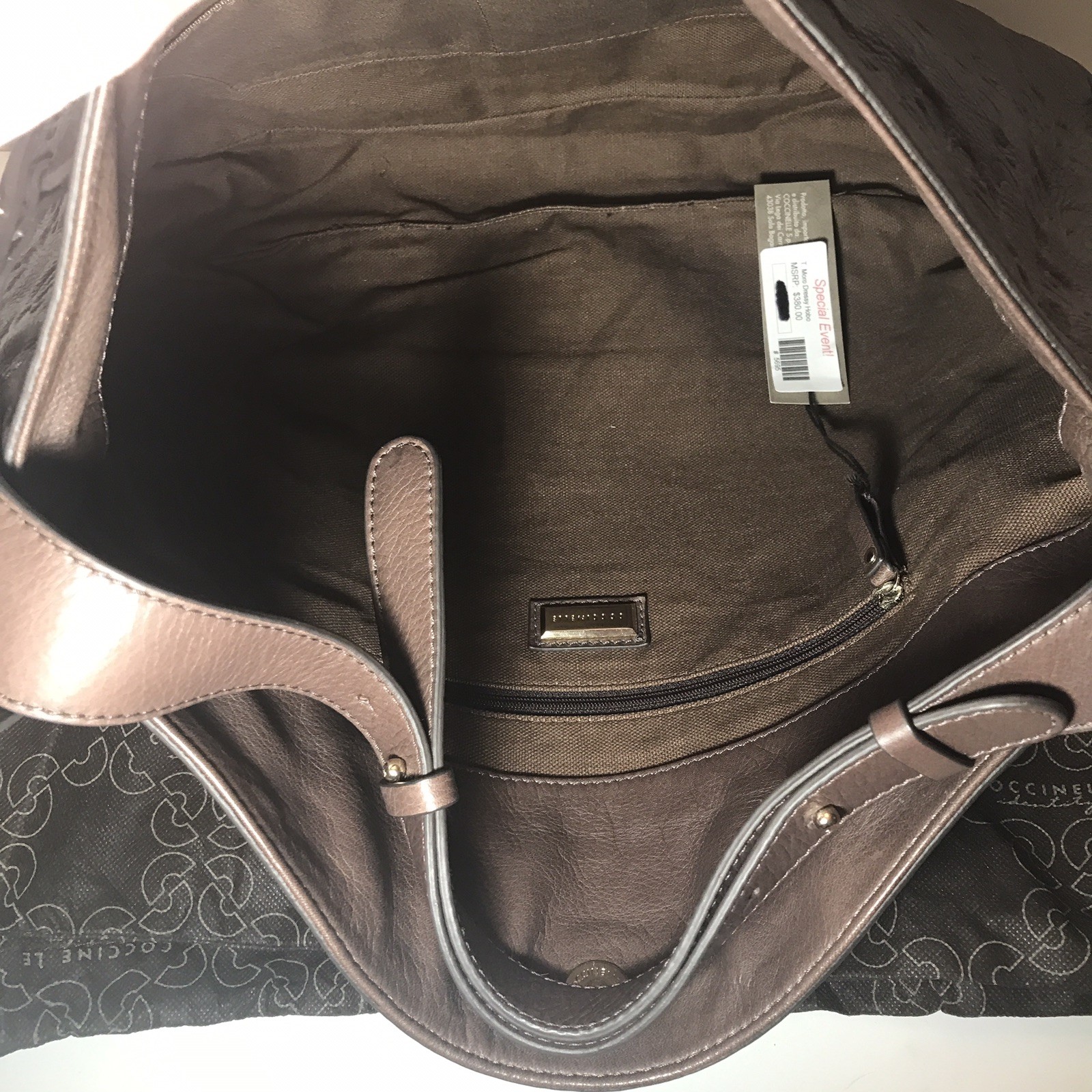 Lot Of 3 Name Brand Purses Handbags Coach Arcadia Coccinelle Varied Colors SEE thumbnail 8