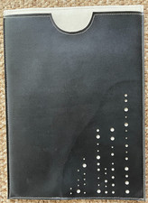 HOLLY AIKEN black portfolio organizer padfoli...