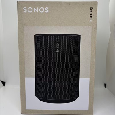 Sonos Era 100 SL WLAN-Lautsprecher Stereo Schwarz