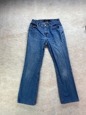 Calvin Klein Womens Size 4 Medium Wash Mid Rise Bootcut Denim Blue Jeans VTG