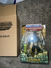 New   Box 2015 MOTUC Power-Con Masters of the Universe Classics Camo Khan Figure