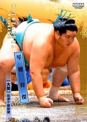 Sumo BBM 2026 Kotoshogiku Ozeki Card Sadogatake Stable Regular