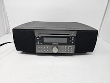 Vintage Cambridge SoundWorks Radio CD 740 Tabletop Stereo Black Aux Input AM FM
