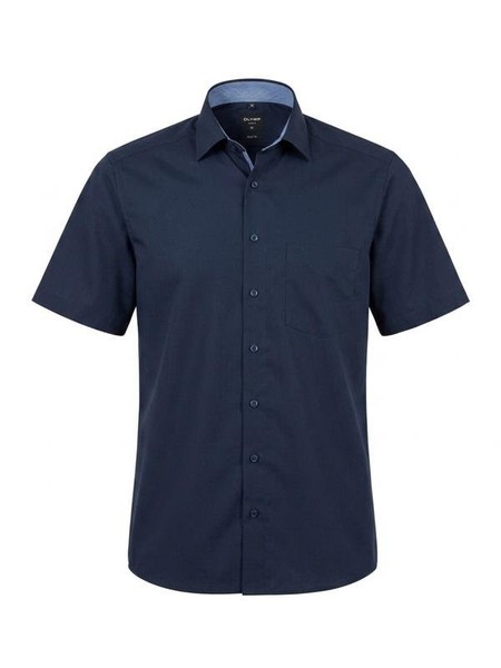 Men Olymp T-Shirt Navy Cotton L