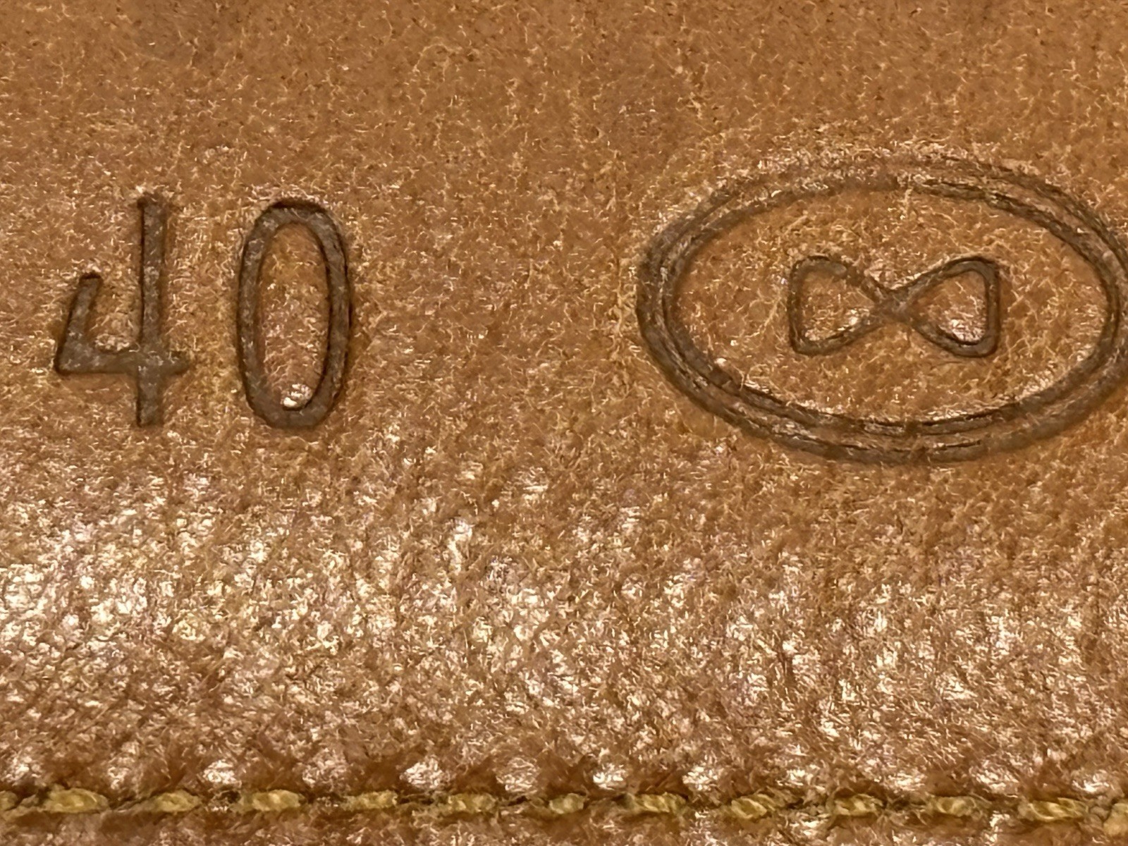 Hand Crafted Trafalgar Java Lizard Leather Belt S… - image 7