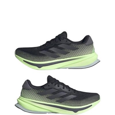 Men's Adidas Super Nova Rise M Black / Neon Green Running Sneakers Size 9.5