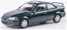 Paragon 1:64 Scale Honda Civic EM1 Clover Green Pearl 1999 (RHD)