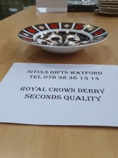 Royal Crown Derby : Old Imari SECONDS 2nd Quality SOUP BOWL  qty x 1