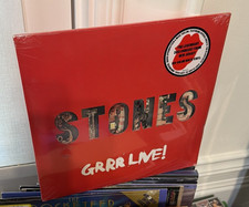 Grrr Live! 3xLP Rolling Stones (Record, 2023) 180 gram white vinyl sealed