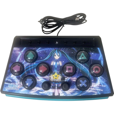 PS3 Hatsune Miku Project DIVA F Mini Controller Black HORI