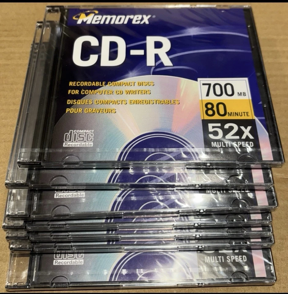 Lot HP DVD+R 4.7 GB and Memorex CD-R 700MB and Verbatim CD-RW 700MB - Image 2 of 4