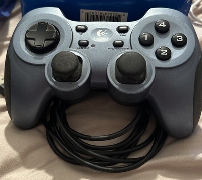 Logitech RumblePad 2 USB Wired Gamepad Controller w/ Vibration Feedback - Tested