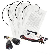 12v Car Seat Heater Kit Rightleft Seat Front Heat Pad Universal Fit With Switch