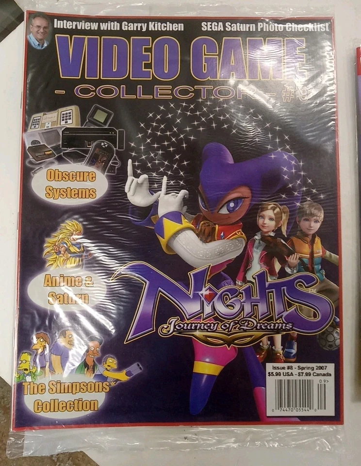 New Price! VIDEO GAME COLLECTOR MAGAZINE #1,#2, #4,#5,#6,#8, *RARE* 2 Sealed - Image 4 of 4