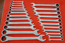 New Craftsman Tools 23pc Full Polish Sae Metric Ratcheting Ratchet Wrench Set