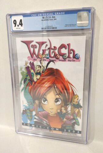 RARE DISNEY W.I.T.C.H. & KYLION 2004 Comic Con Exclusive Flip Book Promo CGC 9.4 - 第 1/5 張圖片