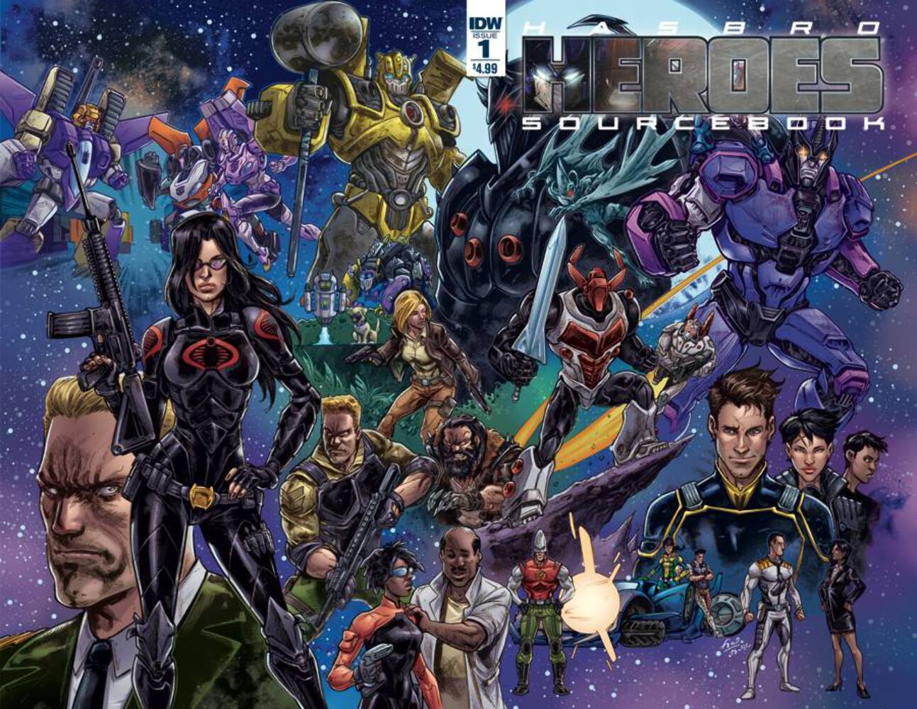 HASBRO HEROES SOURCEBOOK #1