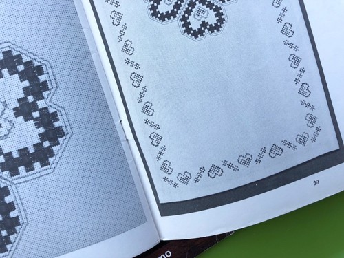Hardanger Embroidery Creative Combinations I II Pattern Book Lot Doily Bull Pull - Picture 5 of 10