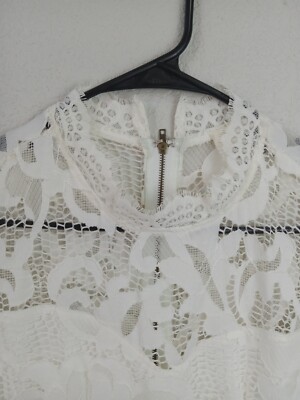knee length dresses for ladies Reign Lace Mini Dress – SAU LEE main image 0