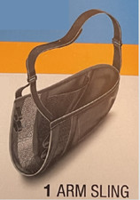 CVS Health Arm Sling, Left or right arm adjustable strap, One size Adult  Youth