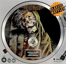 Creepshow #2 Horror Slipmat Turntable 12" Record Player, DJ Audiophile