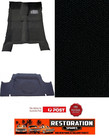 <!--F#f_0-->HOLDEN EJ EH manual trans SEDAN MOULDED BLACK LOOP FRONT REAR & BOOT CARPET<!--F/-->
