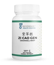 1317C Zi Cao Gen,  Lithospermum Root  (Raw) , 100 Capsules/bottle, 2 Bottles