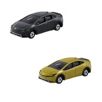 Takara Tomy Tomica Diecast No.19 1/65 Toyota Prius Model Car Pack (2 X Car Set)