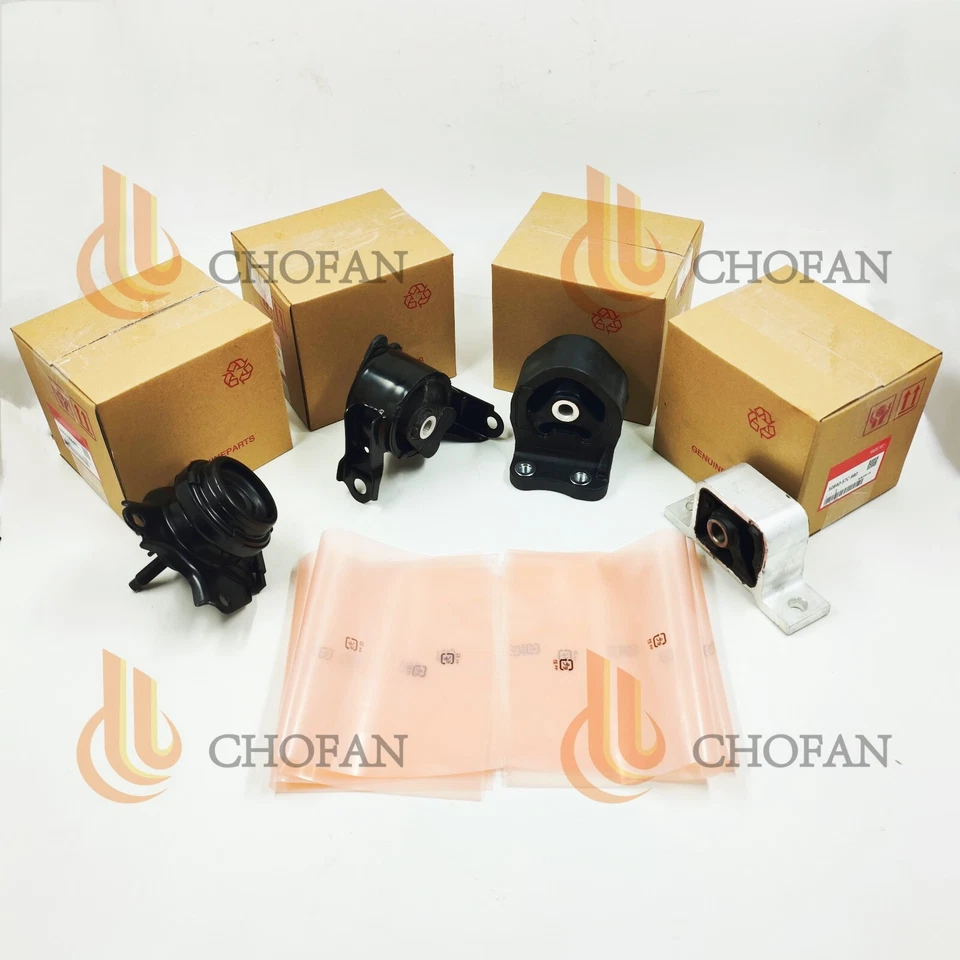 4pcs Engine Motor & Transmission Mount for 2003-2006 Honda Element l4 2.4L AUTO Foto 4 de 4