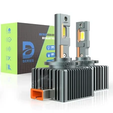 2pcs D3S D3R LED Headlight Bulbs 240W 6500K Super White HID Xenon Conversion Kit