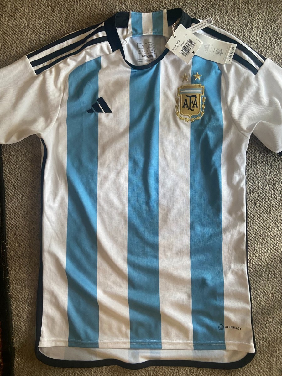 ARGENTINA HOME ADIDAS ORIGINAL WORLD CUP 2022 STADIUM AEROREADY
