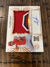 2021 Leaf Trinity RPA AUTO JSY PATCH Alejandro Hidalgo RC #PA-AH1 Card (c8)