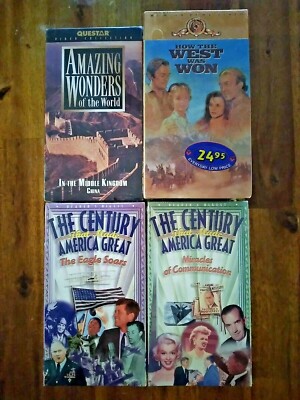 How the West was Won VHS Hi-Fi Stereo Videophonic M900356 BRAND NEW Sealed