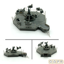 DAPR- OO Gauge Model Railway Scenery Kit - Motorised Mobile Fairground Jets Ride