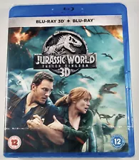 JURASSIC WORLD: FALLEN KINGDOM Brand New 3D + 2D BLU-RAY Release 2018 Film