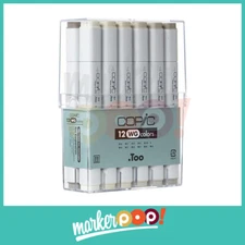 COPIC Original Marker 12pc Warm Gray