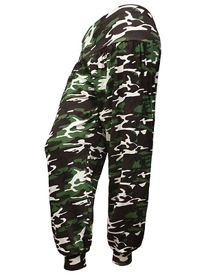 Neu Damen Tarnmuster Ali Baba Harem Hose Hose Größe S-XXL