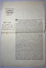 Santa Anna Decree Tax Liquor Sugar Honey Mexico March 1843 Alcabala Aguardiente