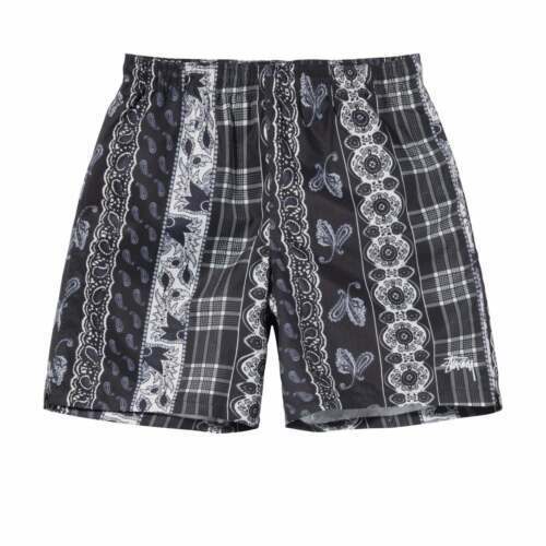 VTG 80s Stussy Shorts Spell Out All Over Print Military VTG 80s Stussy Shorts Spell Out All Over Print Military