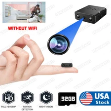 HD 1080P Mini Camera Motion Detection Night Vision Home Security IR Micro Camera