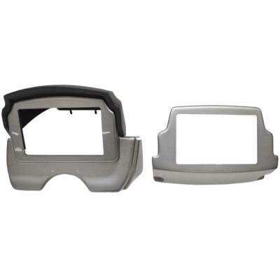 Lund Boat Instrument Panel Kit 2280351 | Black Silver Plastic