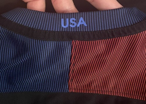 Nike 2016 USA Soccer Dri Fit Soccer Jersey Black Blue Men’s Size Small - Picture 7 of 7