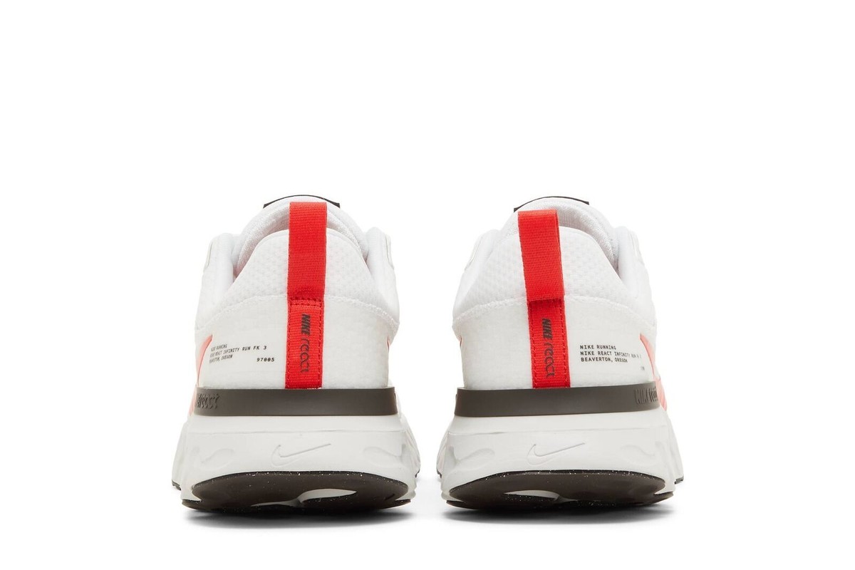 Nike React Infinity Run Flyknit 3 'White Light Crimson' DZ3014-100 Men's Shoes | eBay Nike React Infinity Run Flyknit 3 'White Light Crimson' DZ3014-100 Men's Shoes | eBay