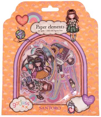 Studio Light Gorjuss Be Kind Cut Out Embellishments-Nr. 08 (Pack of 1)