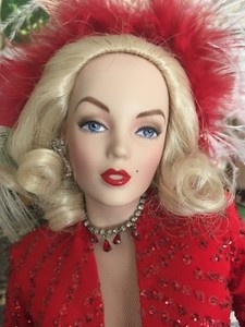 marilyn monroe doll red dress