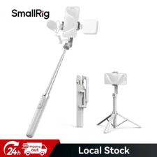 SmallRig 52” Portable Phone Handy Selfie Stick Tripod White for iphone Series