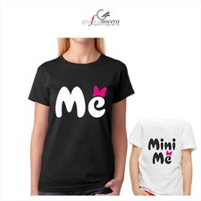 Coppia T-Shirt Festa del Mamma madre figlio figlia idea regalo