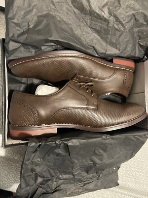 Size 11 - Toecap Shoes Brown TC-SS1011 Combat Gent. Dress Shoe Cap Toe Oxford Brown Antique Leather – Ace Marks main image 4