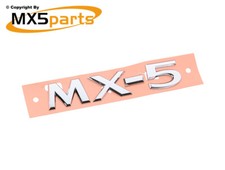 MX5 MX-5 Rear Boot Bumper Badge Emblem Logo Genuine Mazda MX5 Mk4 & RF 2019>