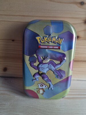 Pokemon - Machomai & Tragosso Mini Tin Box + 25 Strahlende Sterne Karten